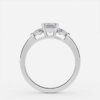 1 carat three stone diamond ring