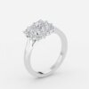 2 ct cushion cut diamond ring