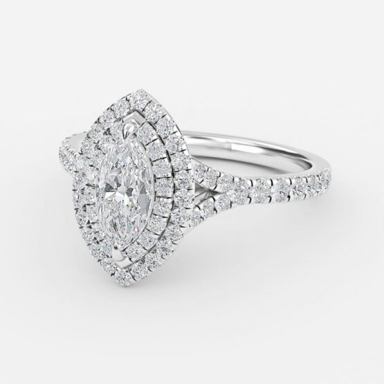 2 karat marquise diamond ring
