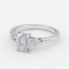 3-stone diamond anniversary ring