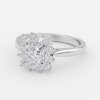 cushion cut diamond wedding ring