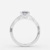 diamond cut wedding ring