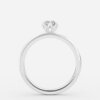 diamond solitaire ring 1.4 carat marquise 14k white gold