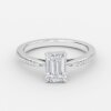 emerald ring bands