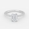 emerald wedding bands