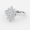 marquise cluster rings