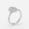 marquise engagement ring halo