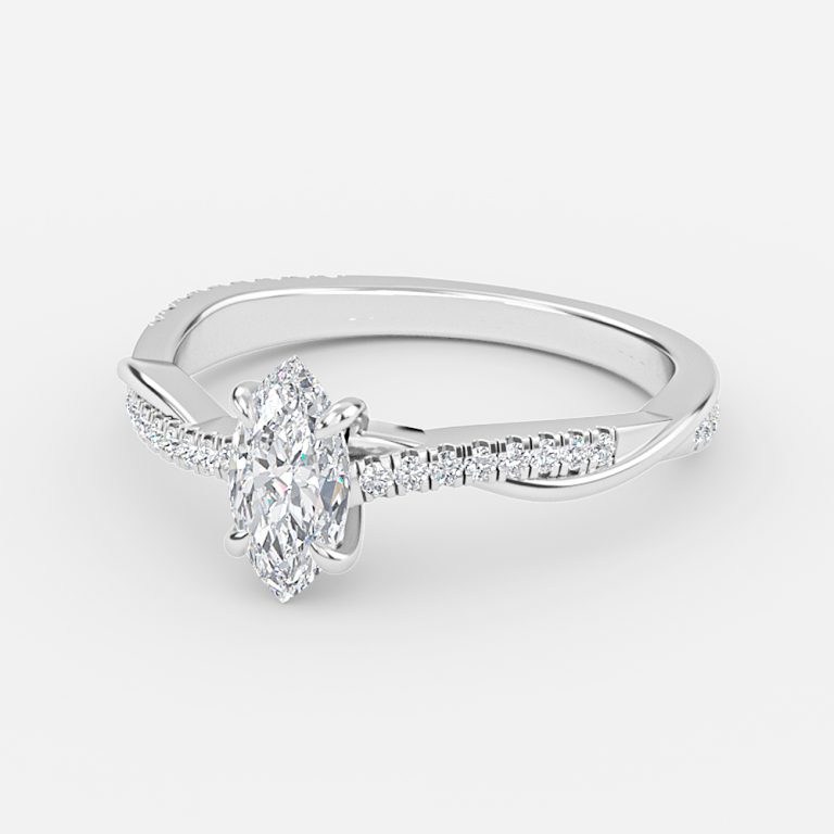 marquise ring diamond band