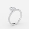marquise wedding ring with halo