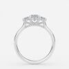 oval diamond wedding ring