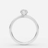 pear cut solitaire ring