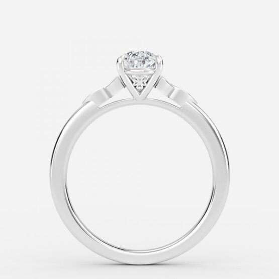 pear shaped vintage ring