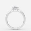 princess cut diamond ring platinum band 1ct