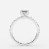 square shaped wedding bands
