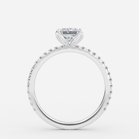 square shaped wedding bands
