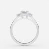 three stone diamond promise ring