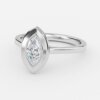 unique marquise wedding rings