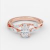 unique pear engagement rings
