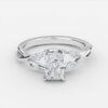unique radiant diamond rings