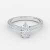 2.5 carat diamond rings pear