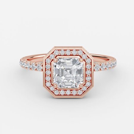 Jennifer Asscher Halo Engagement Ring